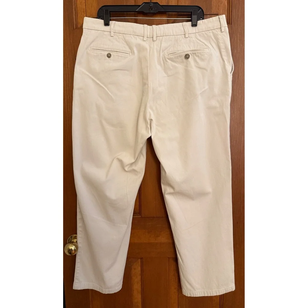 Ballin Mansfield‎ Pants Mens 38x28* Beige Relaxed Fit Pima Cotton Chino